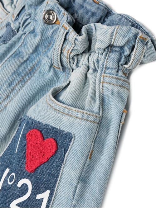 Shorts in denim N°21 Kids | N21641N02580N01